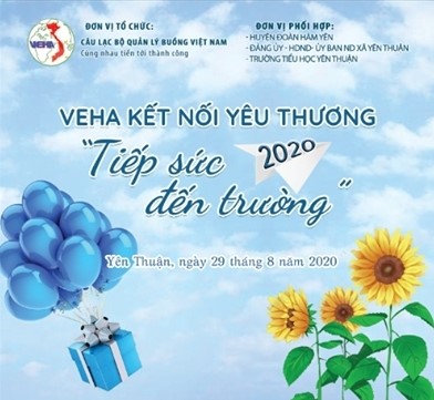 VEHA KẾT NỐI YÊU THƯƠNG TIẾP SỨC ĐẾN TRƯỜNG 2020